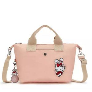 Kipling Hello Kitty Rabbit Kala Mini tote/shoulder bag - PINK